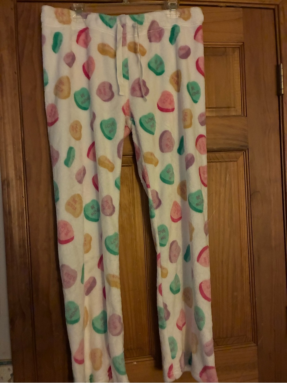 Heart Candy Print Pajama Pants